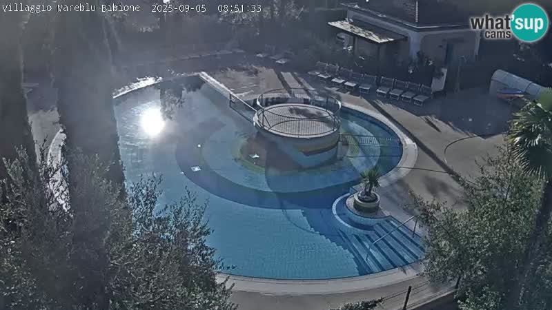 Piscina Villaggio Mare Blu webcam LIVE Bibione Pineda – Italia