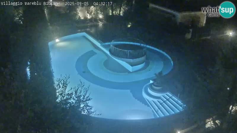Villaggio Mare Blu pool LIVE webcam Bibione Pineda – Italy