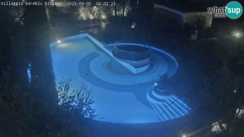 Villaggio Mare Blu piscine LIVE webcam Bibione Pineda – Italie
