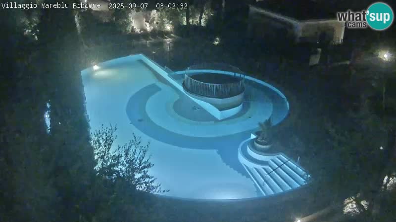 Piscina Villaggio Mare Blu webcam LIVE Bibione Pineda – Italia