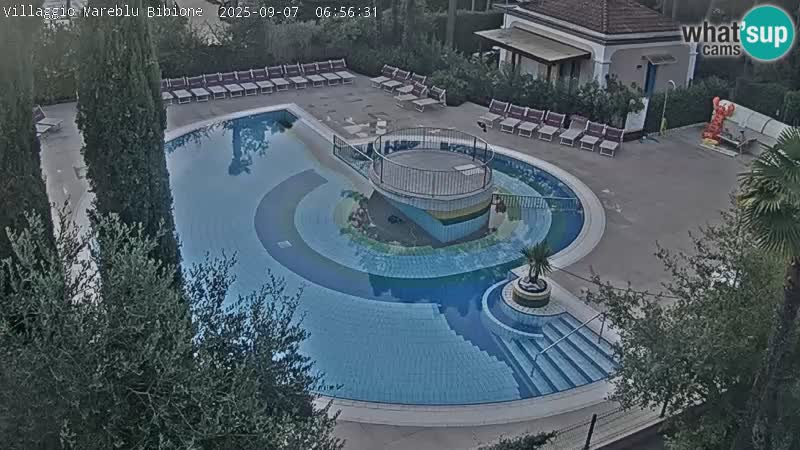 Villaggio Mare Blu pool LIVE webcam Bibione Pineda – Italy