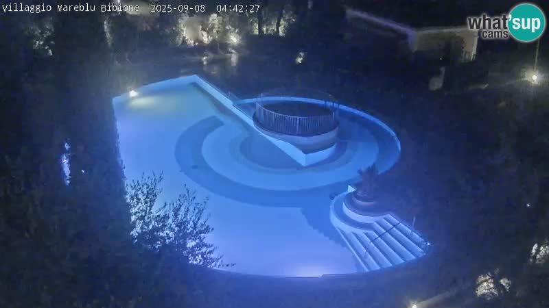 Villaggio Mare Blu pool LIVE webcam Bibione Pineda – Italy