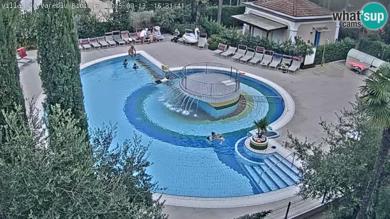 Villaggio Mare Blu pool LIVE webcam Bibione Pineda – Italy