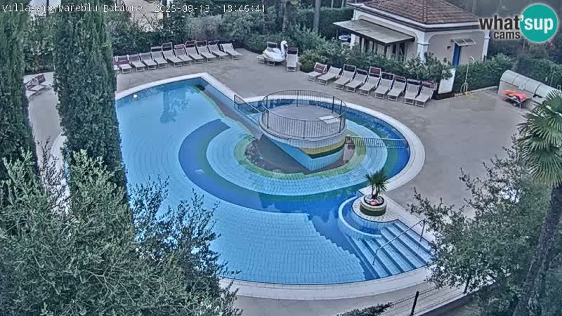 Villaggio Mare Blu pool LIVE webcam Bibione Pineda – Italy