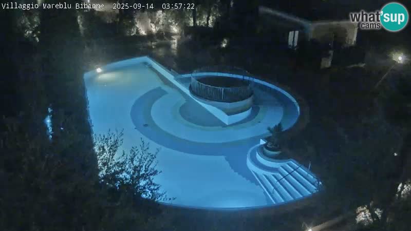 Villaggio Mare Blu pool LIVE webcam Bibione Pineda – Italy