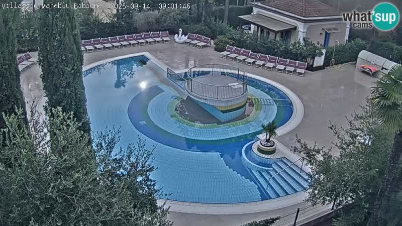 Villaggio Mare Blu Pool LIVE-Webcam Bibione Pineda – Italien