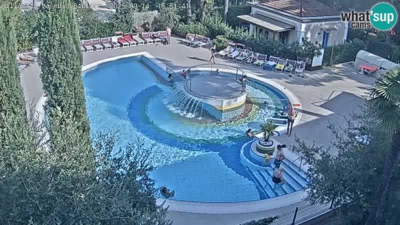 Villaggio Mare Blu Pool LIVE-Webcam Bibione Pineda – Italien