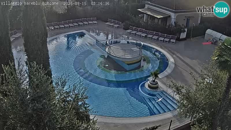Villaggio Mare Blu pool LIVE webcam Bibione Pineda – Italy