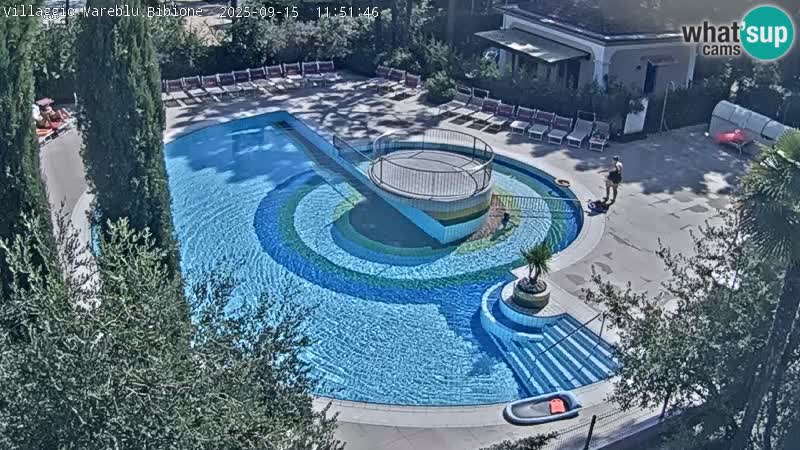 Villaggio Mare Blu Pool LIVE-Webcam Bibione Pineda – Italien