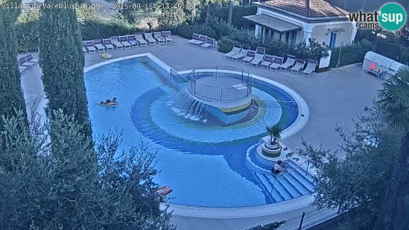 Piscina Villaggio Mare Blu webcam LIVE Bibione Pineda – Italia