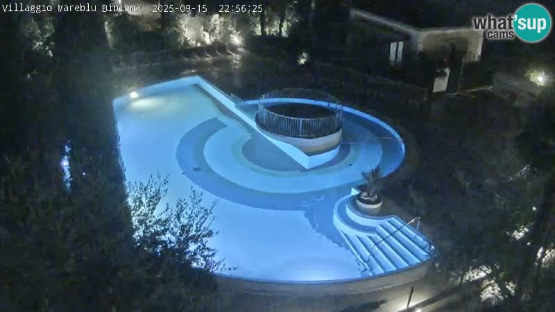 Villaggio Mare Blu pool LIVE webcam Bibione Pineda – Italy