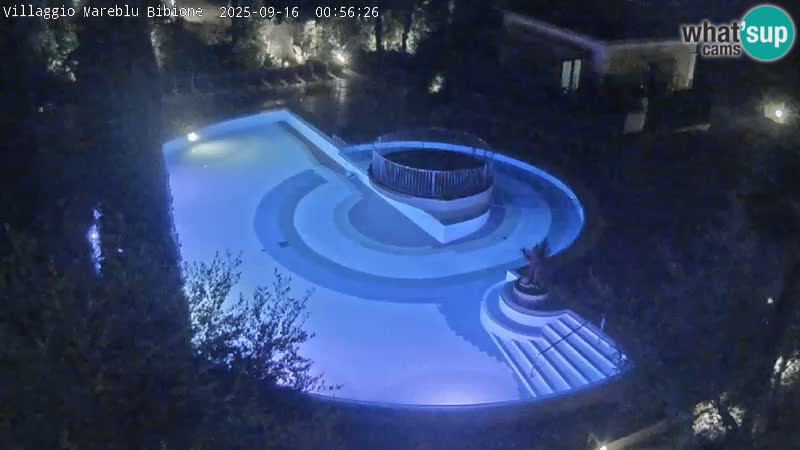 Villaggio Mare Blu pool LIVE webcam Bibione Pineda – Italy