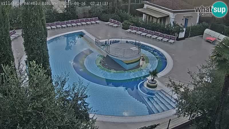 Villaggio Mare Blu pool LIVE webcam Bibione Pineda – Italy