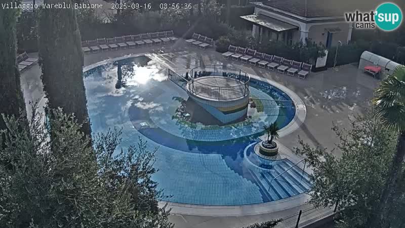 Villaggio Mare Blu pool LIVE webcam Bibione Pineda – Italy