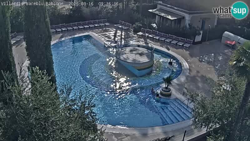 Villaggio Mare Blu pool LIVE webcam Bibione Pineda – Italy