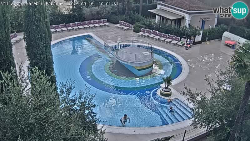 Villaggio Mare Blu pool LIVE webcam Bibione Pineda – Italy
