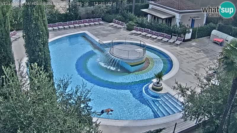 Piscina Villaggio Mare Blu webcam LIVE Bibione Pineda – Italia