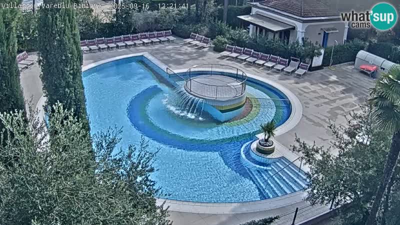 Villaggio Mare Blu pool LIVE webcam Bibione Pineda – Italy