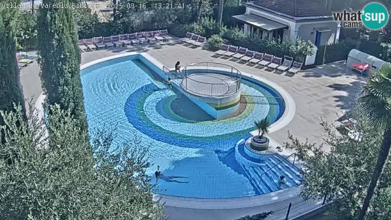 Villaggio Mare Blu Pool LIVE-Webcam Bibione Pineda – Italien