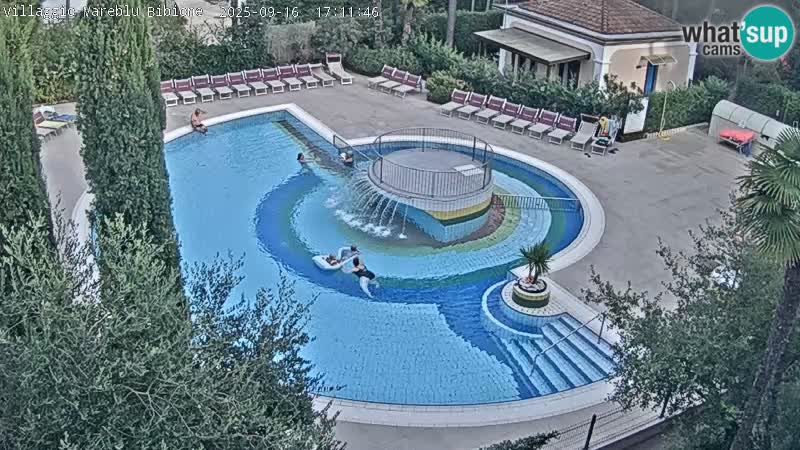Villaggio Mare Blu pool LIVE webcam Bibione Pineda – Italy