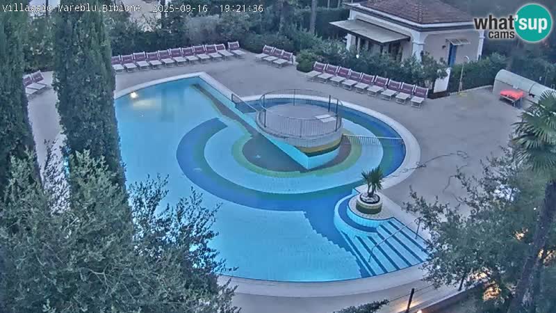 Villaggio Mare Blu Pool LIVE-Webcam Bibione Pineda – Italien