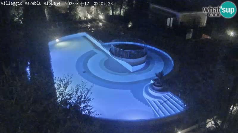 Piscina Villaggio Mare Blu EN VIVO webcam Bibione Pineda – Italia