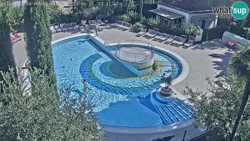 Piscina Villaggio Mare Blu EN VIVO webcam Bibione Pineda – Italia
