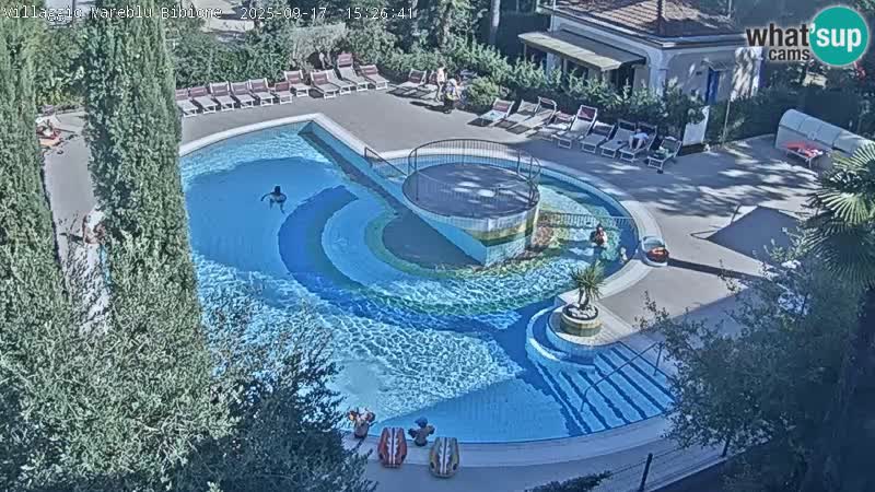 Villaggio Mare Blu piscine LIVE webcam Bibione Pineda – Italie