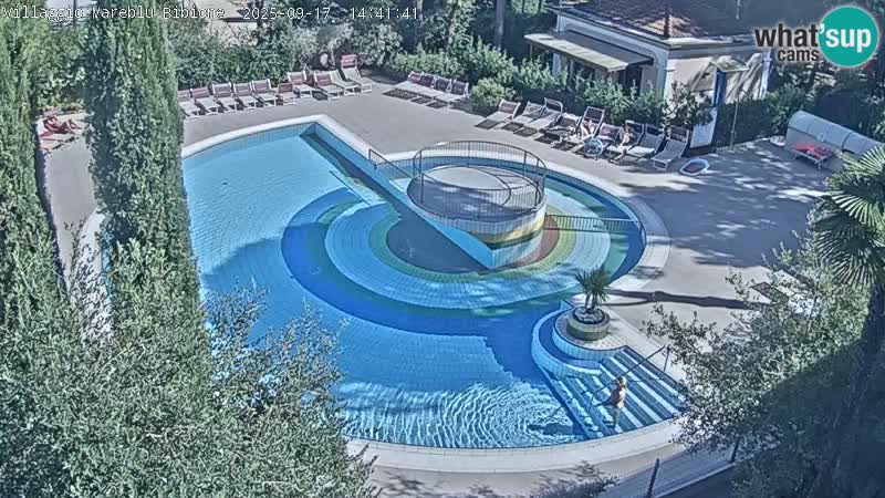 Villaggio Mare Blu piscine LIVE webcam Bibione Pineda – Italie