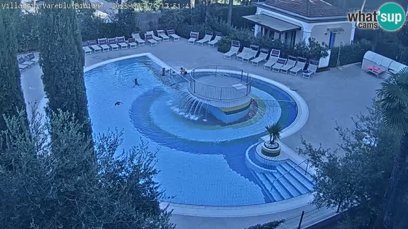 Villaggio Mare Blu Pool LIVE-Webcam Bibione Pineda – Italien