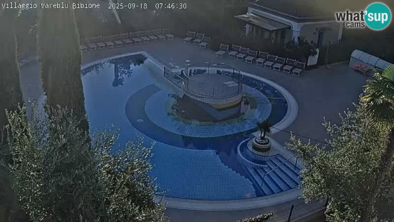 Villaggio Mare Blu piscine LIVE webcam Bibione Pineda – Italie