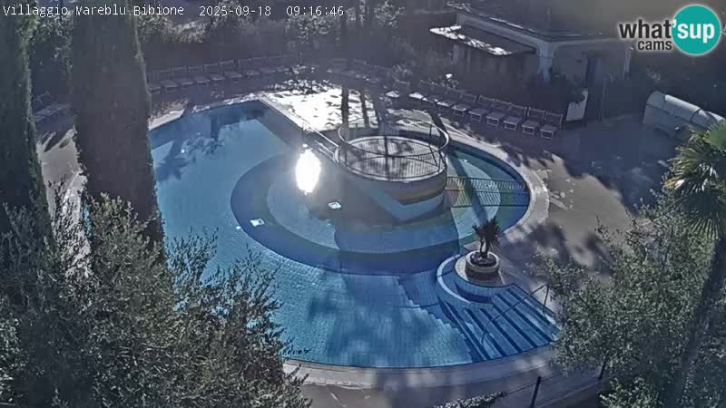 Villaggio Mare Blu pool LIVE webcam Bibione Pineda – Italy