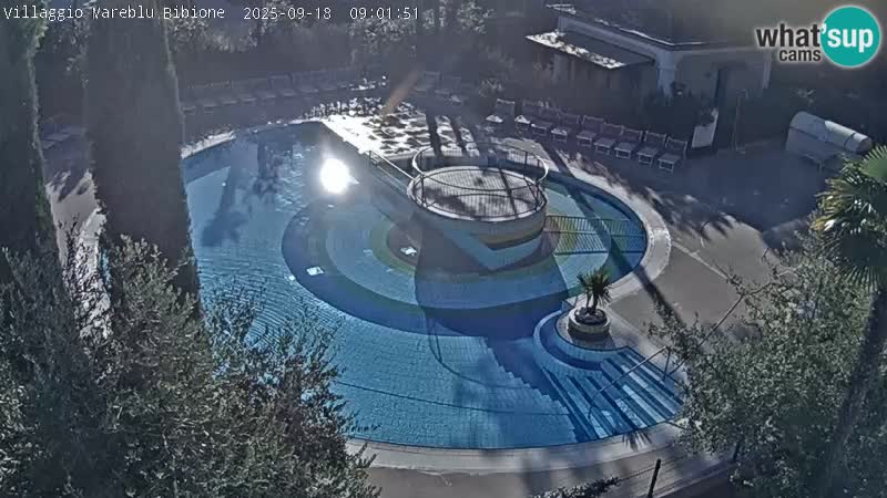 Piscina Villaggio Mare Blu EN VIVO webcam Bibione Pineda – Italia