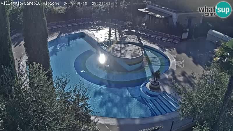 Villaggio Mare Blu pool LIVE webcam Bibione Pineda – Italy