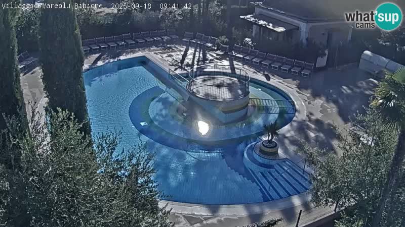 Piscina Villaggio Mare Blu EN VIVO webcam Bibione Pineda – Italia