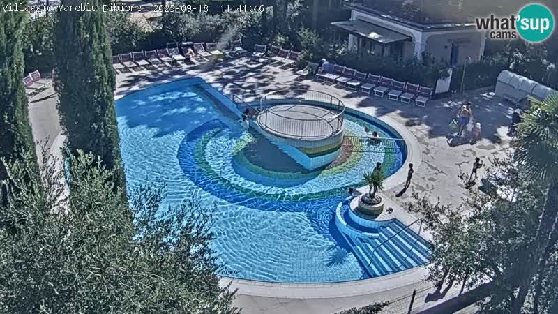 Villaggio Mare Blu Pool LIVE-Webcam Bibione Pineda – Italien