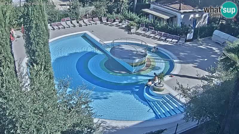 Villaggio Mare Blu pool LIVE webcam Bibione Pineda – Italy