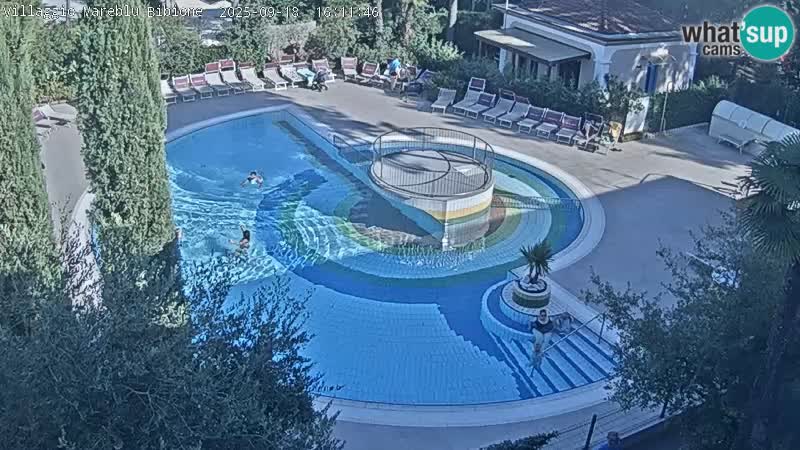 Villaggio Mare Blu Pool LIVE-Webcam Bibione Pineda – Italien