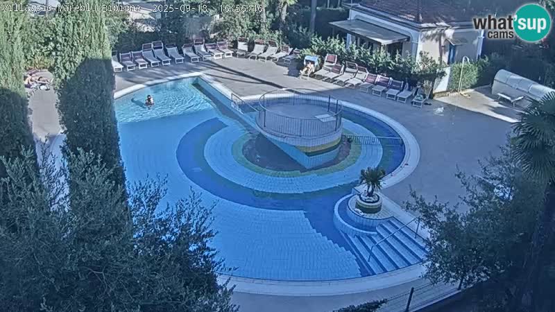 Villaggio Mare Blu pool LIVE webcam Bibione Pineda – Italy