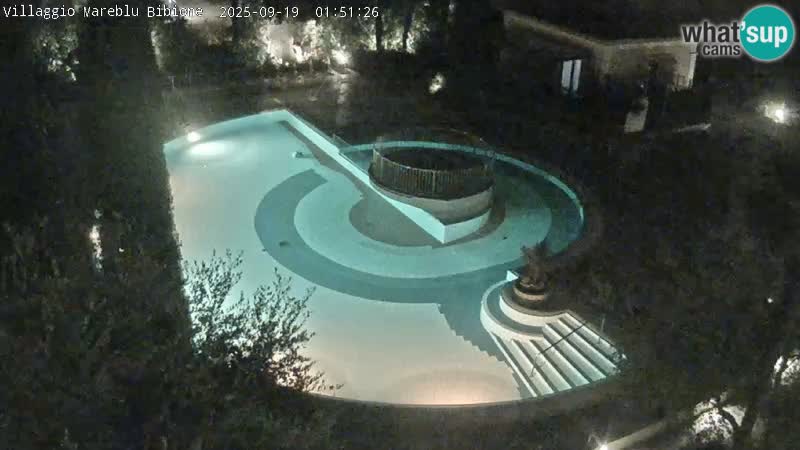 Villaggio Mare Blu pool LIVE webcam Bibione Pineda – Italy