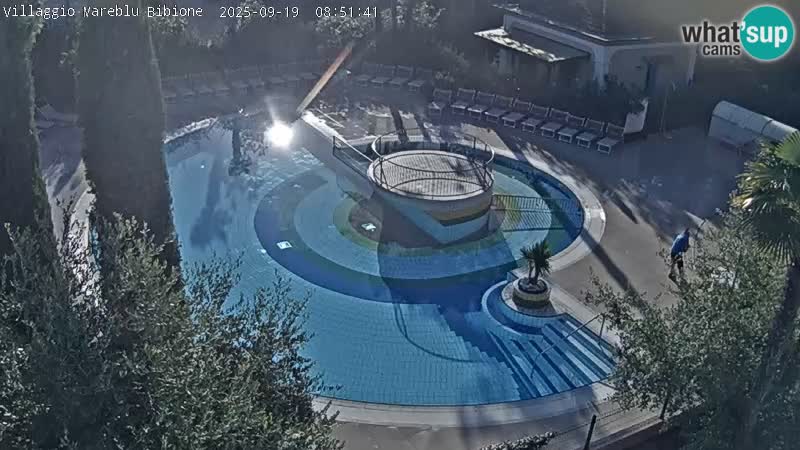 Piscina Villaggio Mare Blu webcam LIVE Bibione Pineda – Italia