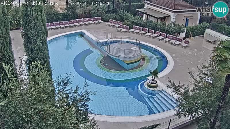 Piscina Villaggio Mare Blu EN VIVO webcam Bibione Pineda – Italia