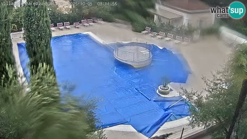 Villaggio Mare Blu piscine LIVE webcam Bibione Pineda – Italie
