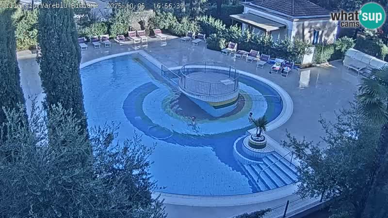Villaggio Mare Blu piscine LIVE webcam Bibione Pineda – Italie