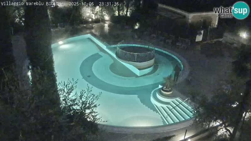 Villaggio Mare Blu pool LIVE webcam Bibione Pineda – Italy