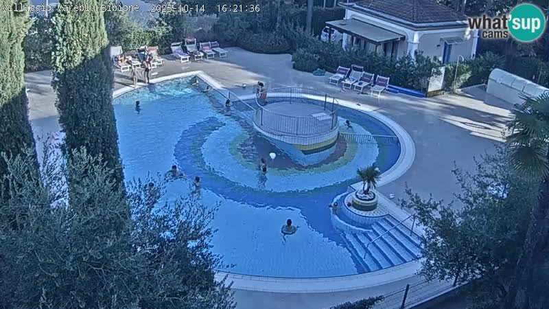 Villaggio Mare Blu piscine LIVE webcam Bibione Pineda – Italie
