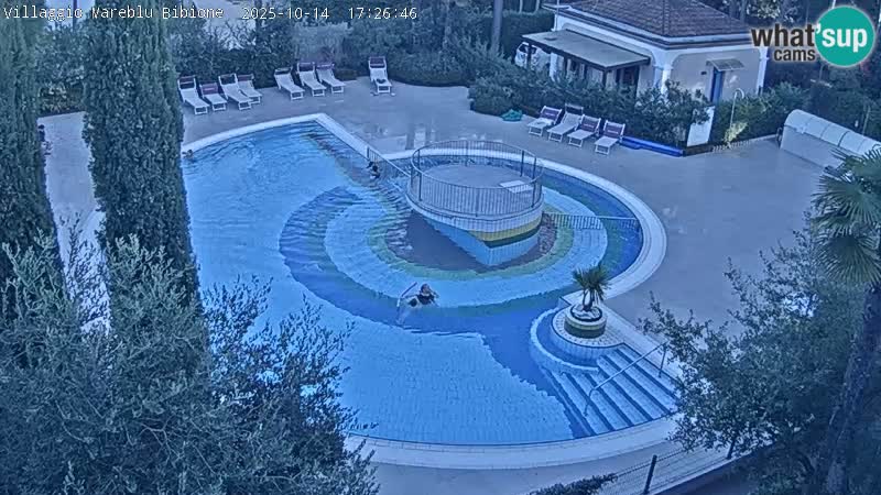 Villaggio Mare Blu Pool LIVE-Webcam Bibione Pineda – Italien