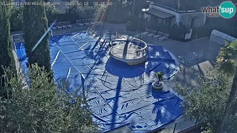 Villaggio Mare Blu Pool LIVE-Webcam Bibione Pineda – Italien