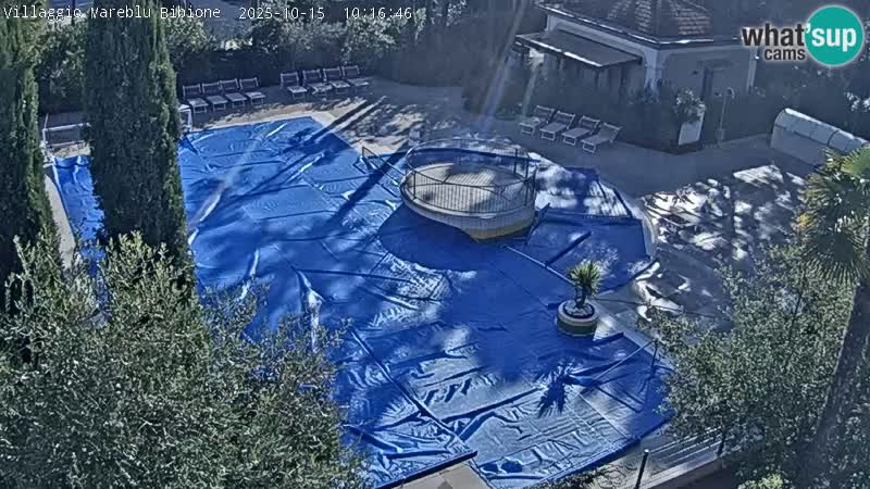 Piscina Villaggio Mare Blu webcam LIVE Bibione Pineda – Italia