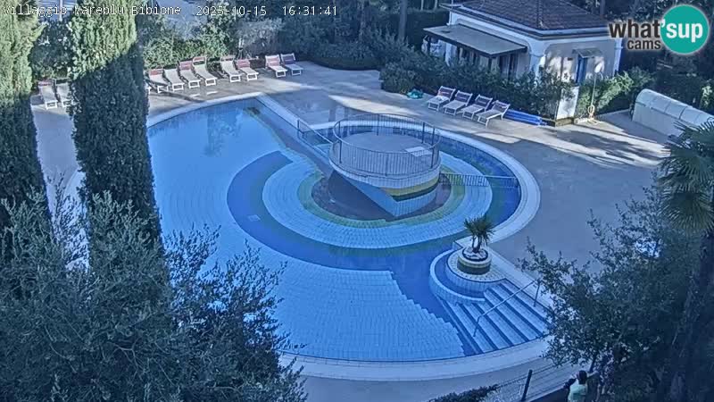 Villaggio Mare Blu Pool LIVE-Webcam Bibione Pineda – Italien